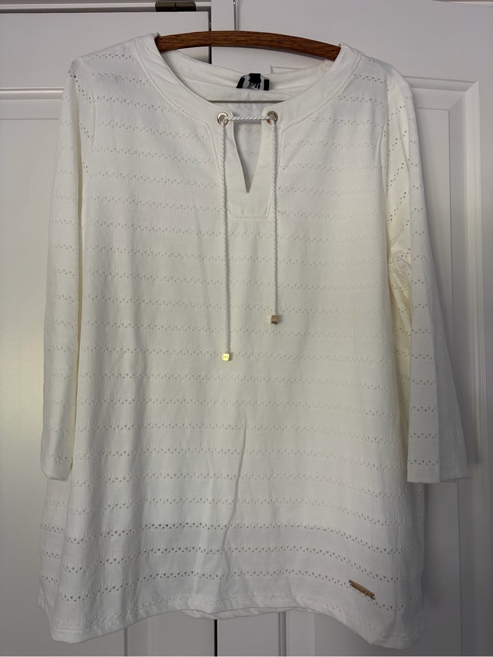 Set of 2 Jones New York Lace-Detail Tunic Top NWT size XXL - Picture 2 of 6